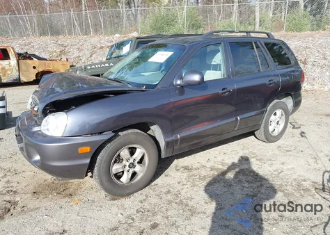 2005 Hyundai Santa Fe Gls from USA, damaged, VIN KM8SC73DX5U958307